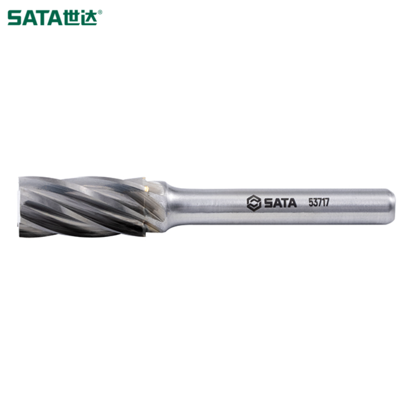 SATA/世达 圆柱形粗齿硬质合金旋转锉A1020C06 53717