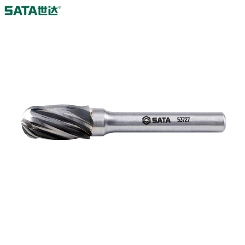 SATA/世达 圆柱形球头粗齿硬质合金旋转锉C1020C06 53727
