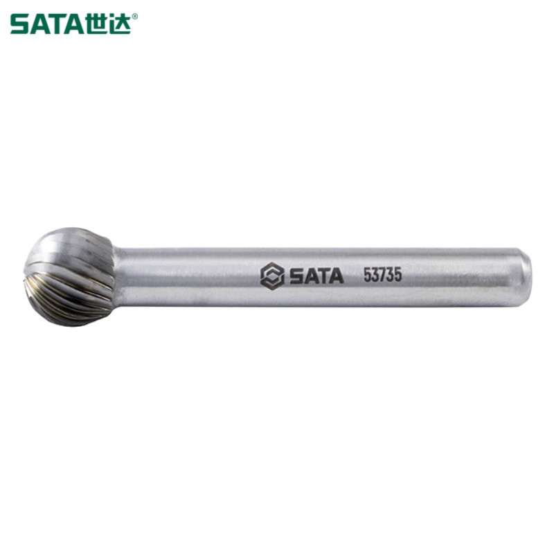 SATA/世达 圆球形单齿硬质合金旋转锉D1009M06 53735