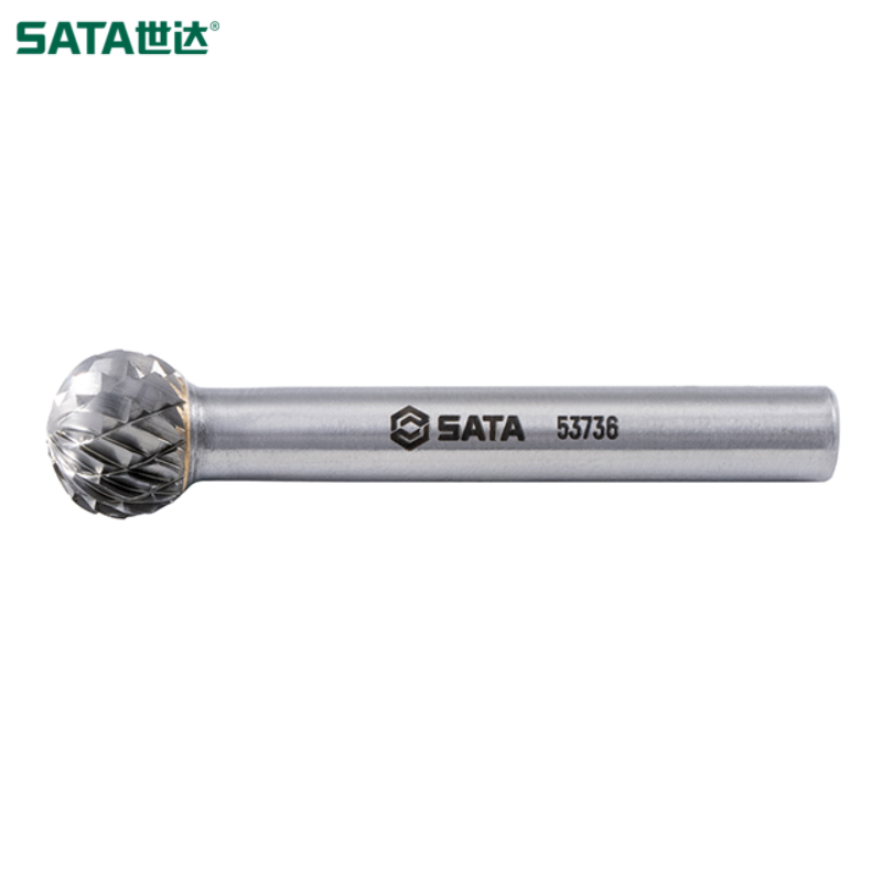 SATA/世达 圆球形双齿硬质合金旋转锉D1009X06 53736