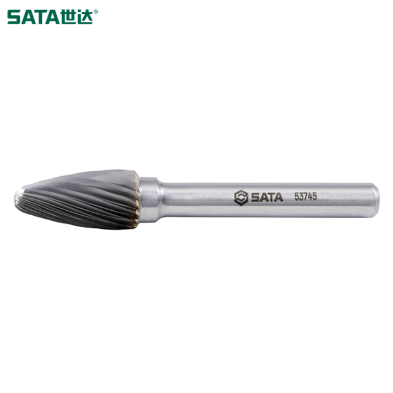 SATA/世达 弧形圆头单齿硬质合金旋转锉F1020M06 53745