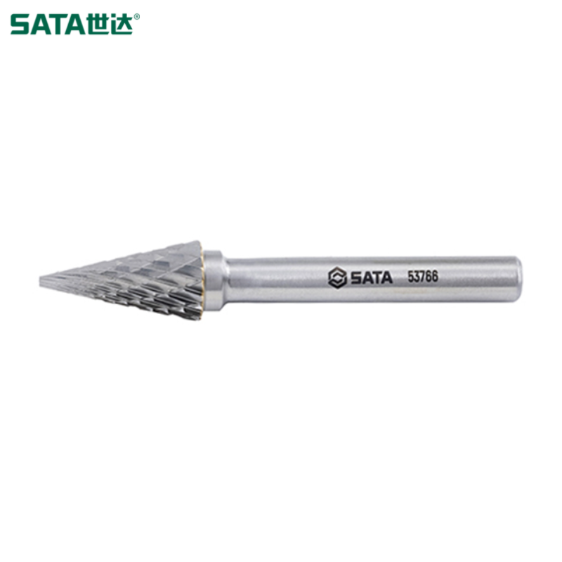 SATA/世达 锥形尖头双齿硬质合金旋转锉M1020X06 53766