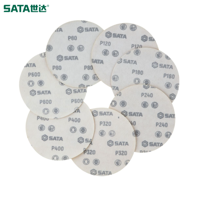 SATA/世达 无孔背绒砂碟Ø125xP320 55610