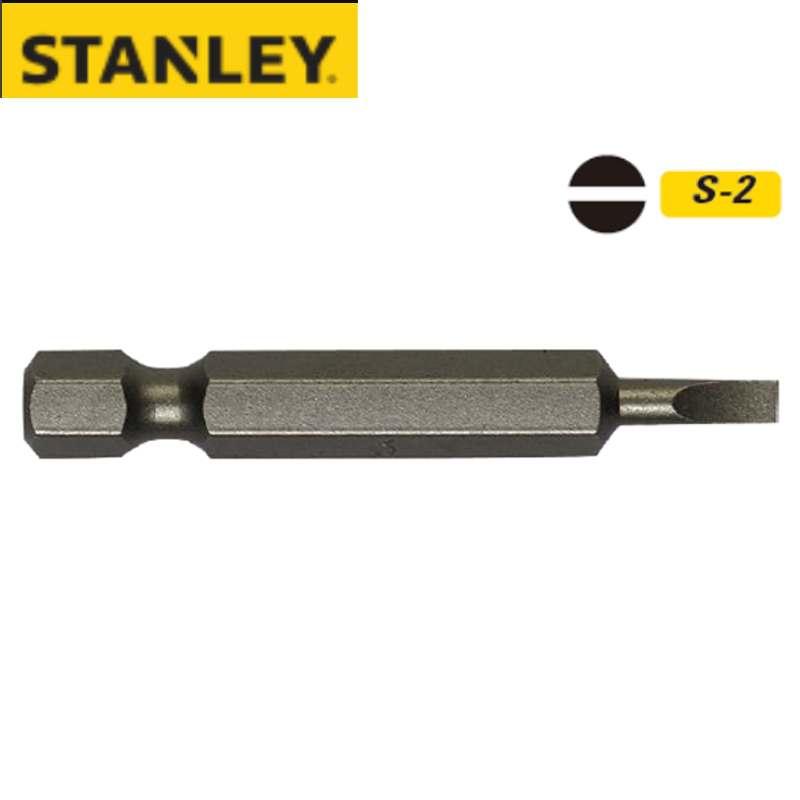 STANLEY/史丹利 6.3MM系列一字旋具头SL4.0x50mm(x10) 63-012T-23