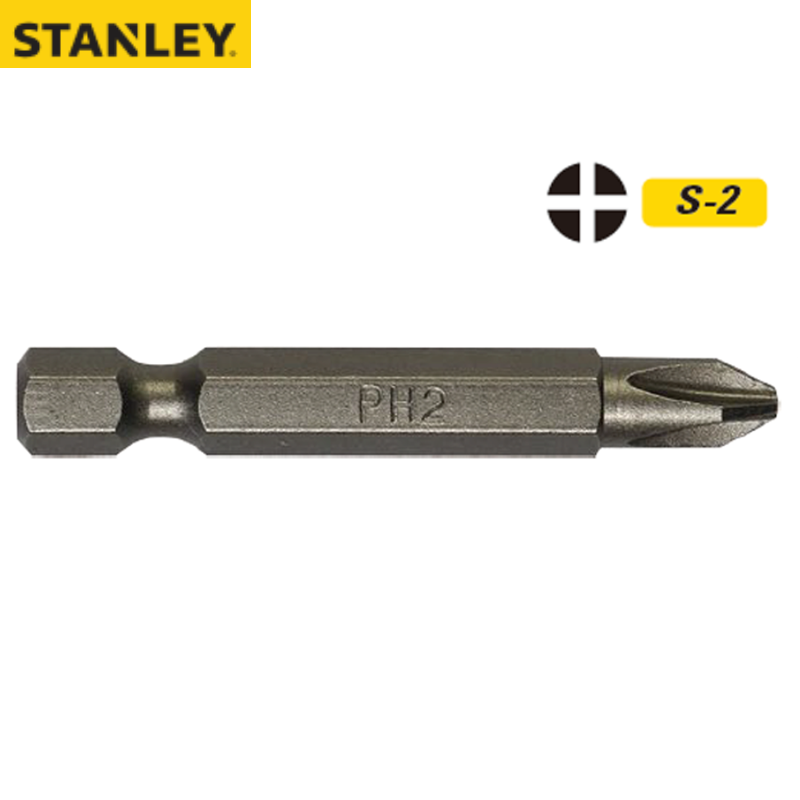 STANLEY/史丹利 6.3MM系列十字旋具头PH3x50mm(x10) 63-029T-23
