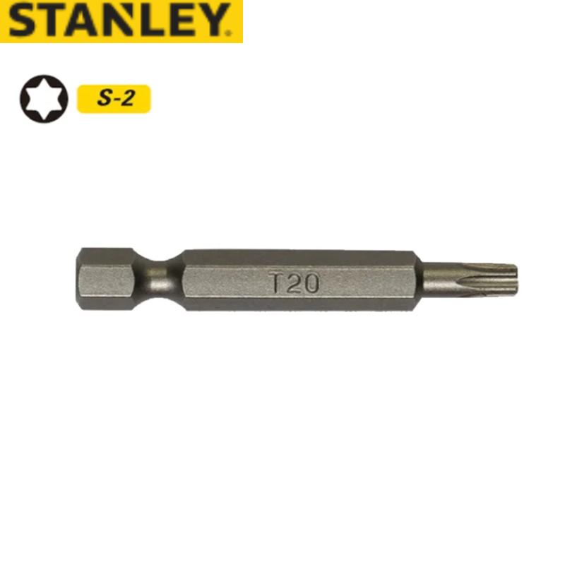 STANLEY/史丹利 6.3MM系列花形旋具头T25x50mm(x10) 63-057T-23