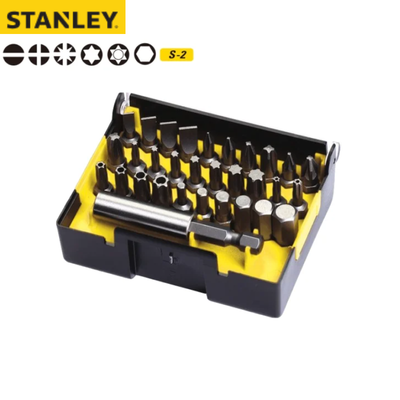 STANLEY/史丹利 31件6.3MM系列旋具头和磁性接杆组套B 63-412-23