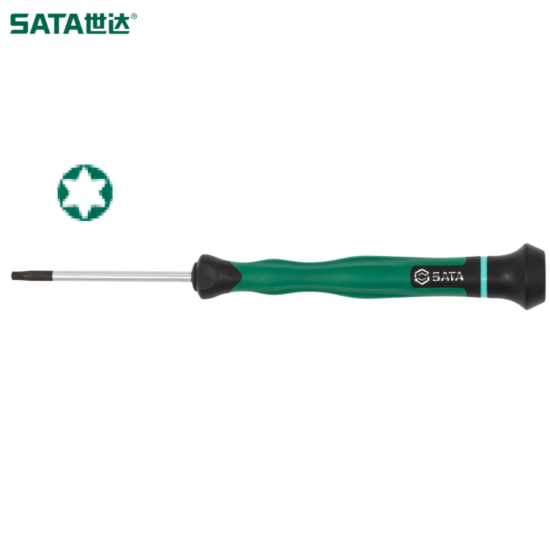 SATA/世达 花形微型螺丝批T4x40MM 63013