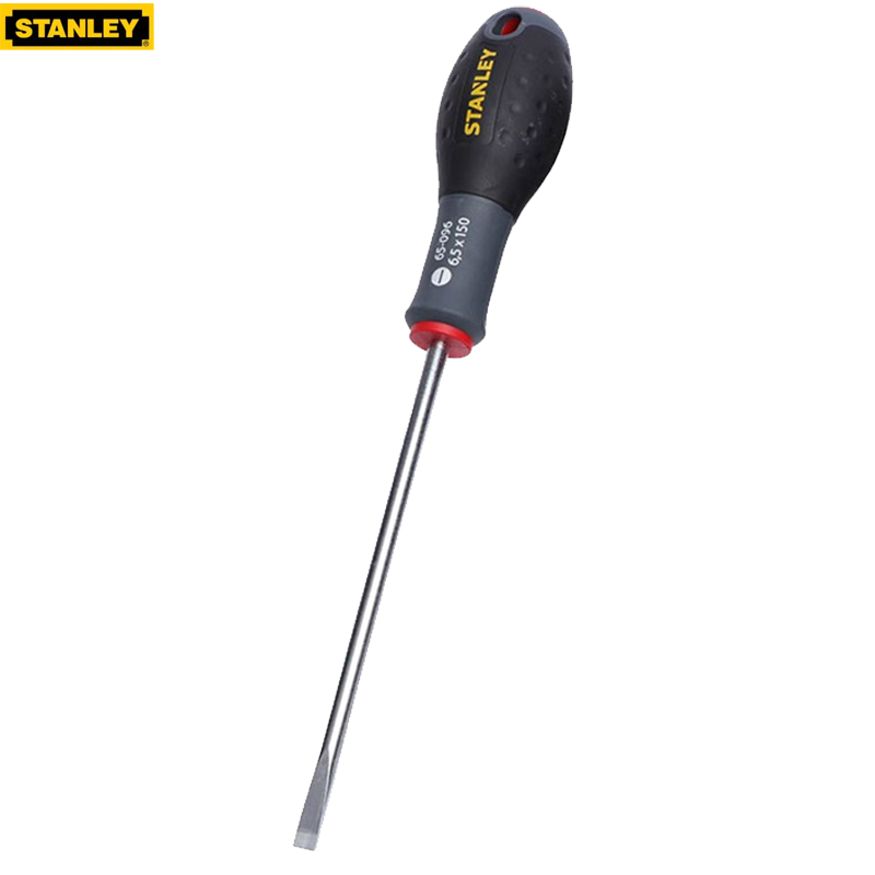STANLEY/史丹利 三色柄平行一字螺丝批4x150mm 65-093-14