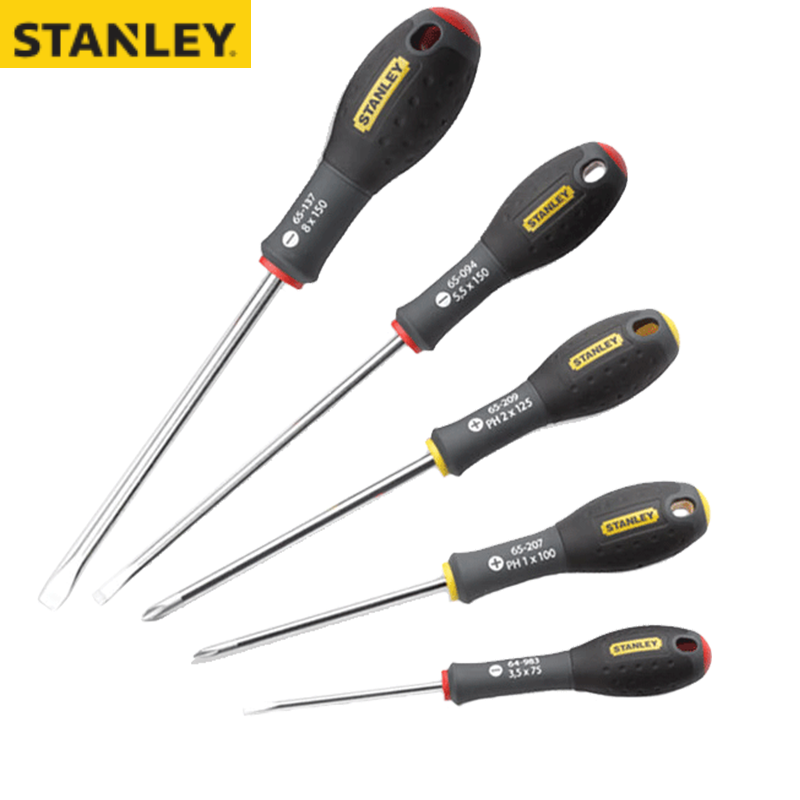 STANLEY/史丹利 5件套三色柄螺丝批 65-436-14