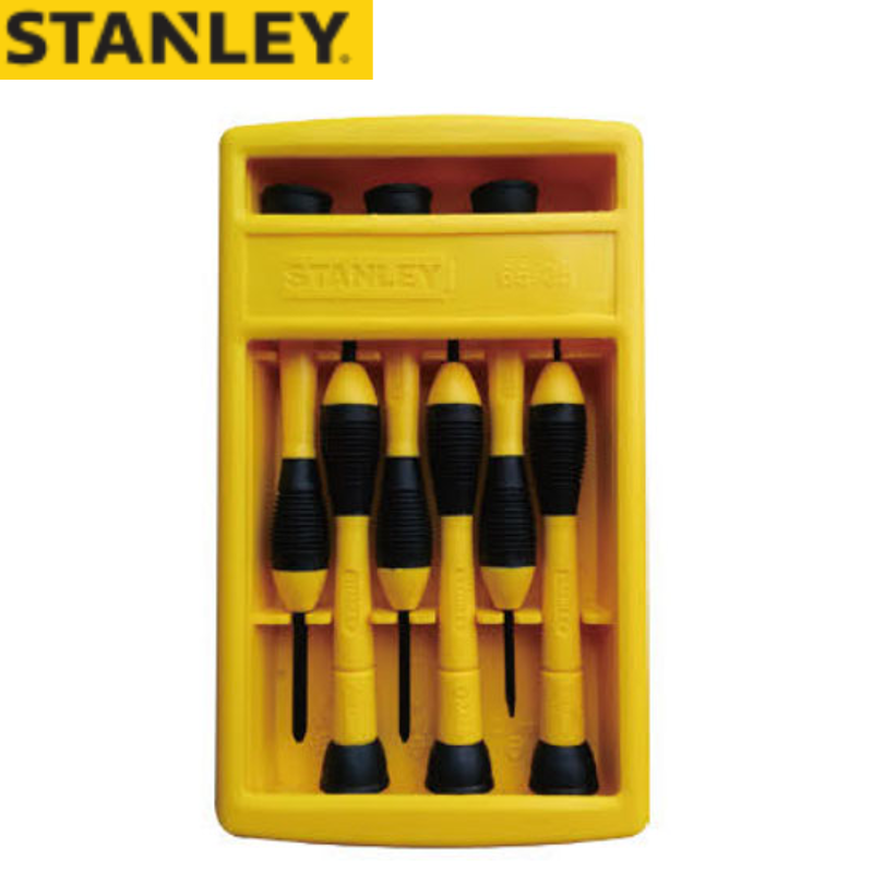 STANLEY/史丹利 6件套精密螺丝批 66-052-1-23C