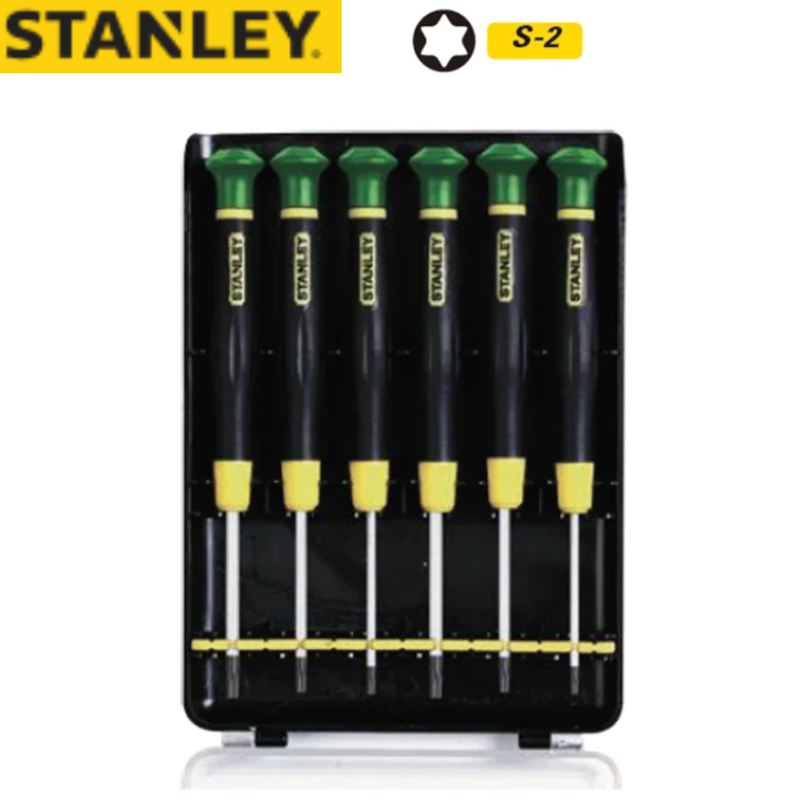 STANLEY/史丹利 6件套花形微型螺丝批组套 66-396-23