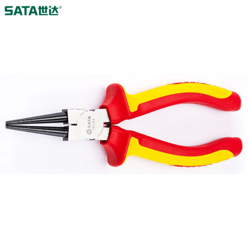 SATA/世达 绝缘耐压圆嘴钳6" 70161