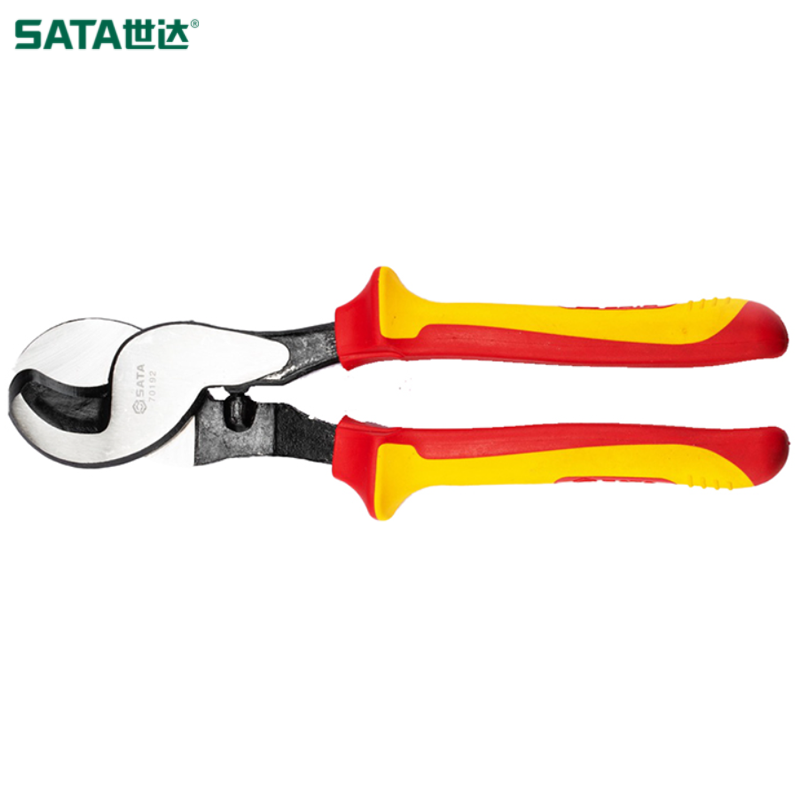 SATA/世达 绝缘耐压电缆钳10" 70192