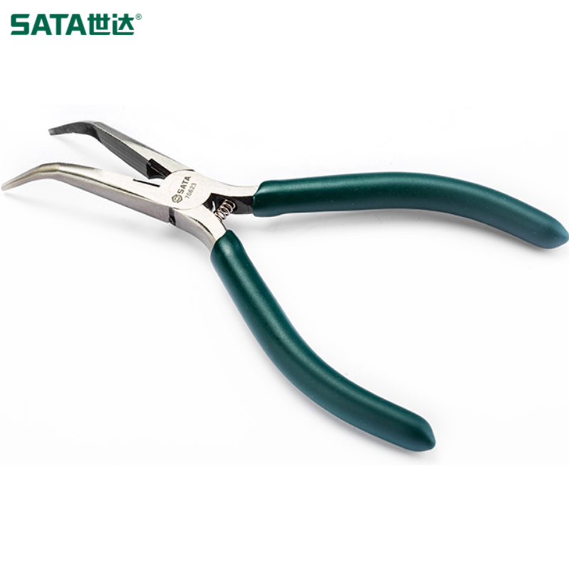 SATA/世达 弯嘴电子尖嘴钳6" 70623