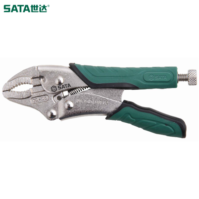 世达/sata 圆口带刃快速释放大力钳5" 71105