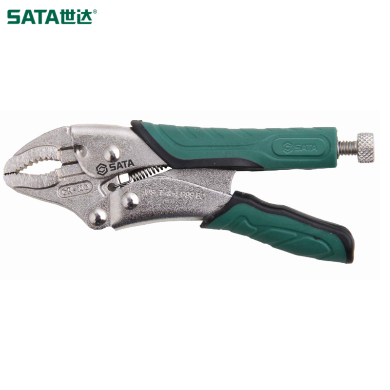 SATA/世达 圆口带刃快速释放大力钳7" 71106