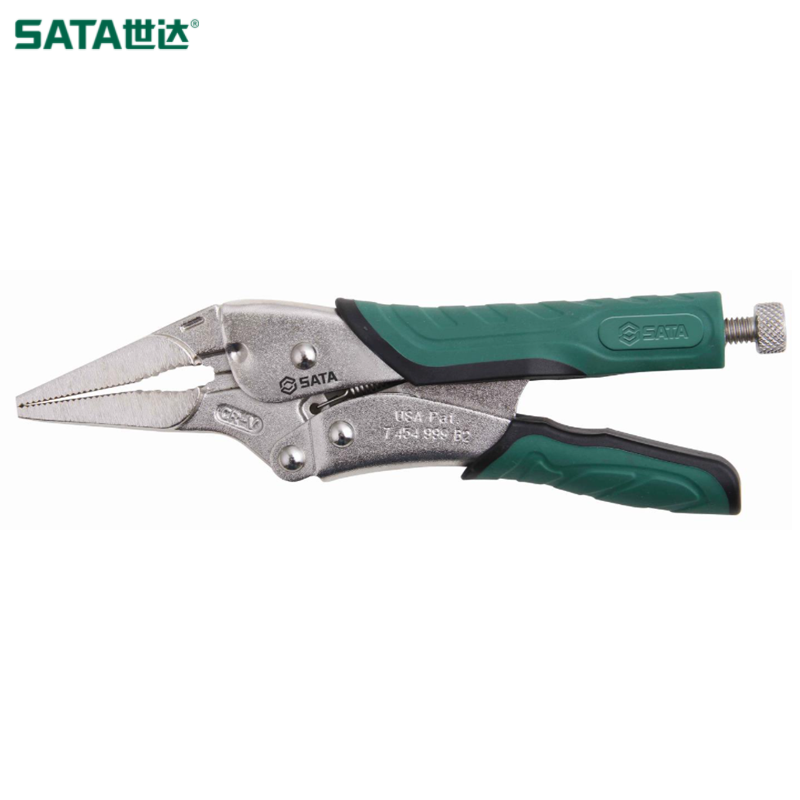 SATA/世达 尖嘴带刃快速释放大力钳6" 71305