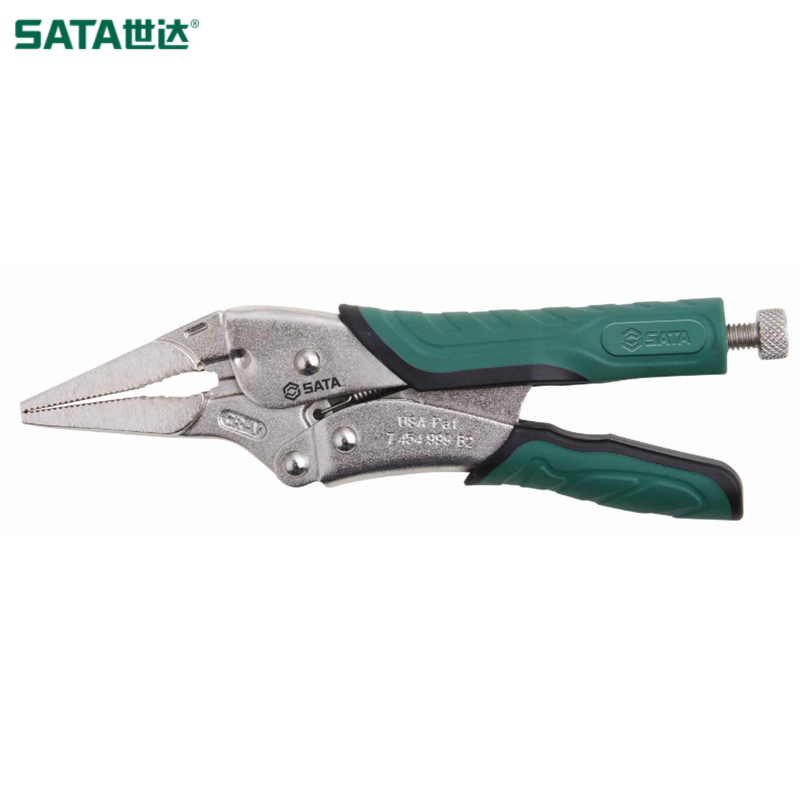 SATA/世达 尖嘴带刃快速释放大力钳9" 71306