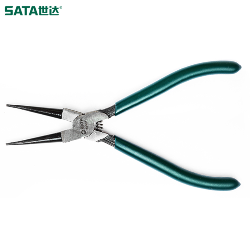 SATA/世达 穴用直口卡簧钳7" 72004