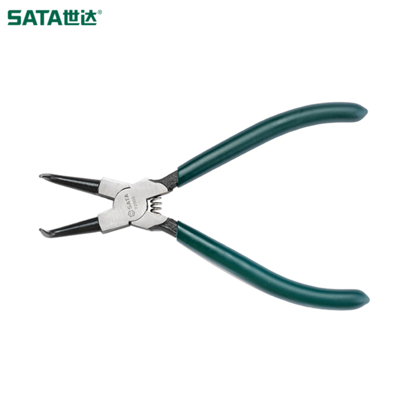 SATA/世达 穴用曲口卡簧钳7" 72005