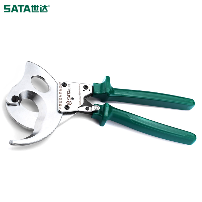 SATA/世达 棘轮式手动电缆剪400MM² 72512
