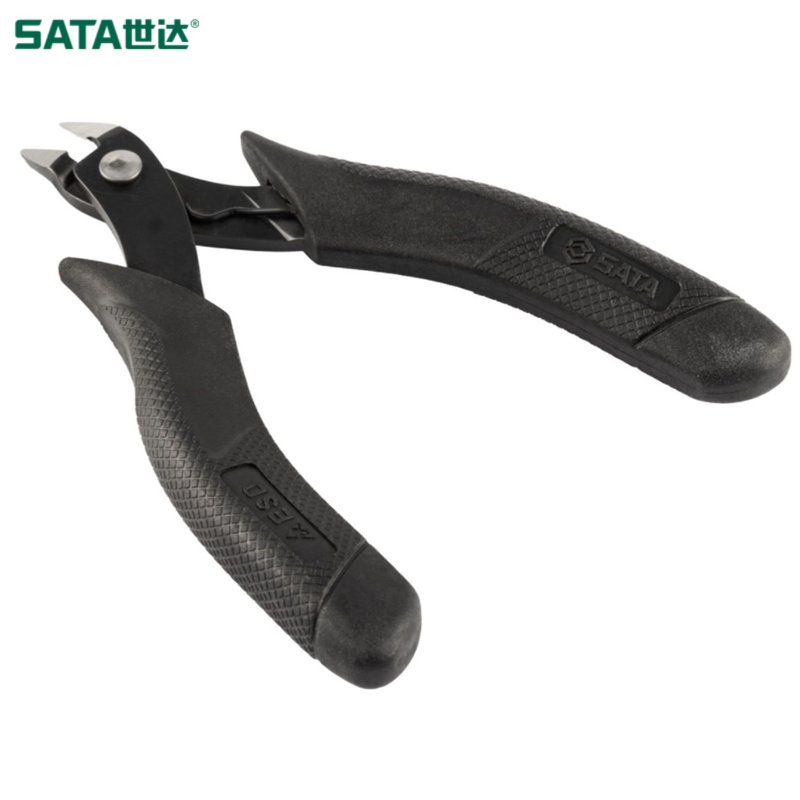SATA/世达 强力型防静电手柄斜口钳5" 75102