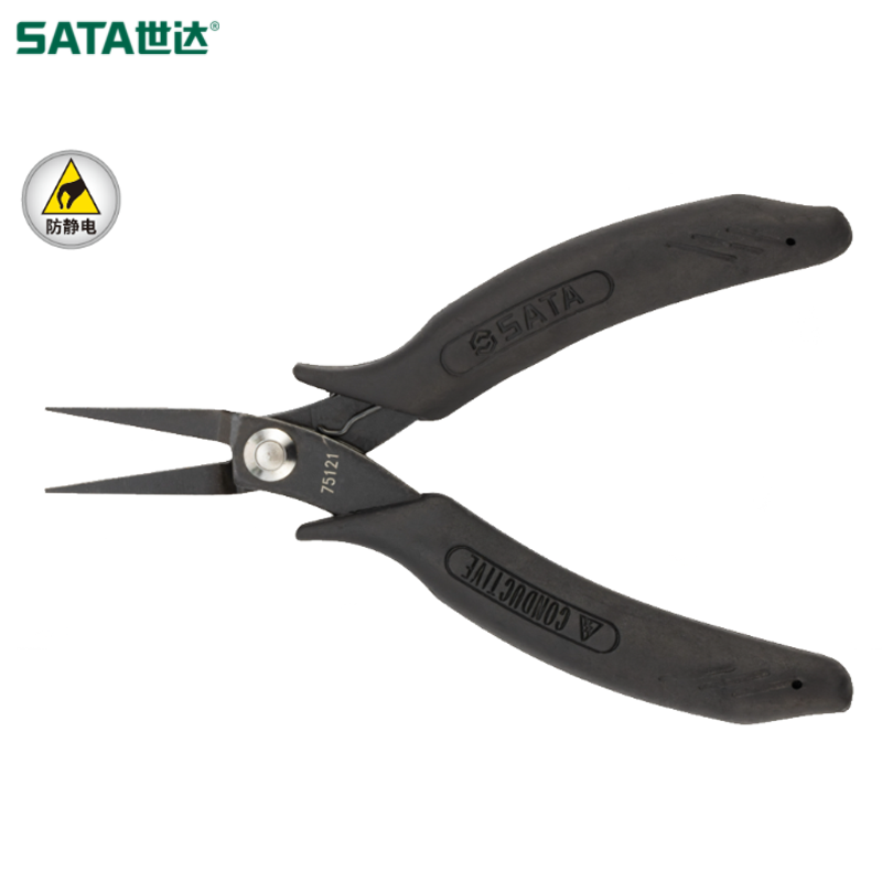 SATA/世达 防静电手柄平口钳5" 75121