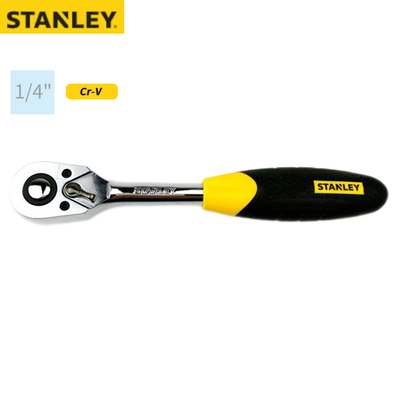 STANLEY/史丹利 6.3mm系列胶柄快速脱落棘轮扳手 78-066-23