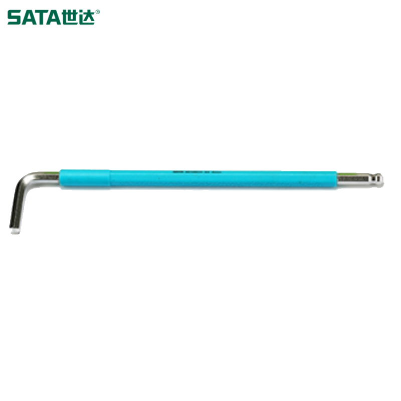 SATA/世达 彩虹系列特长球头内六角扳手4MM 80108CH