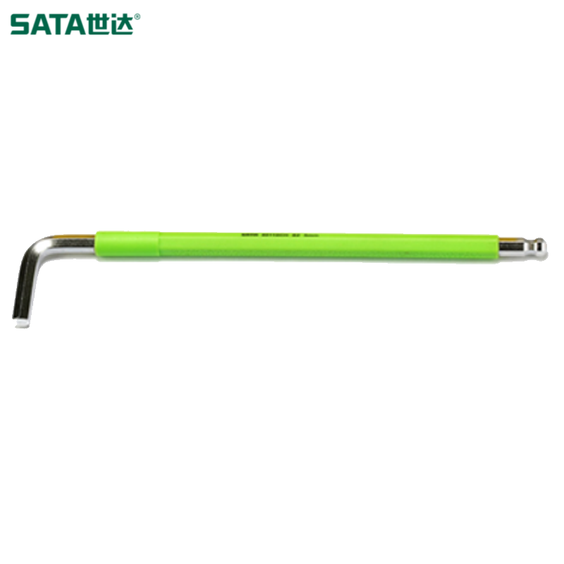 SATA/世达 彩虹系列特长球头内六角扳手5MM 80110CH