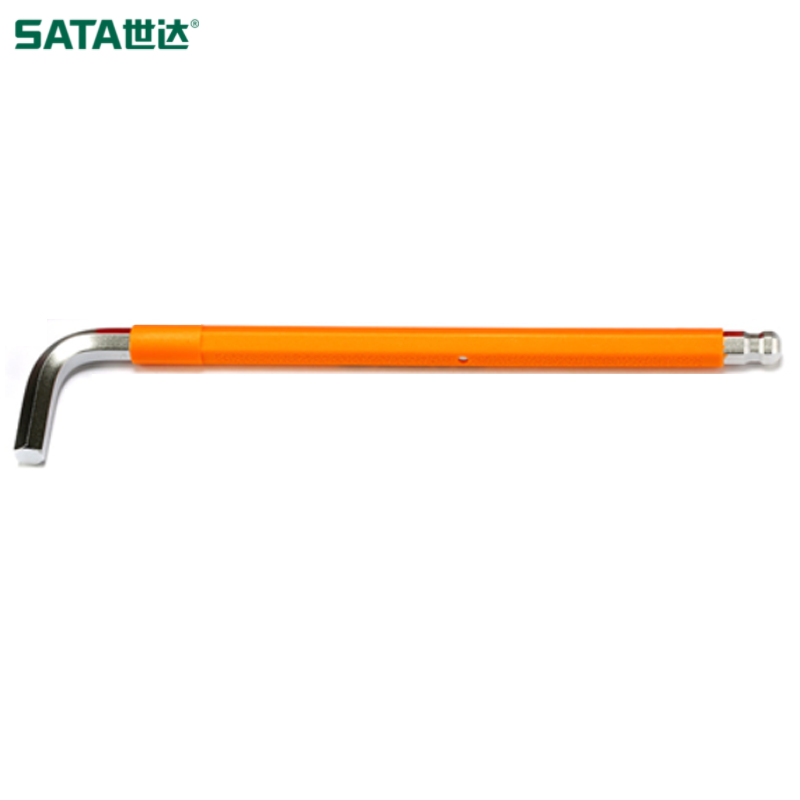 SATA/世达 彩虹系列特长球头内六角扳手8MM 80114CH