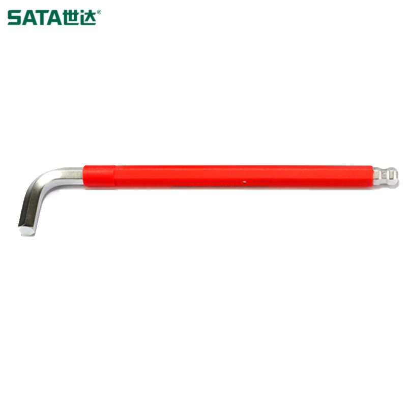 SATA/世达 彩虹系列特长球头内六角扳手10MM 80116CH