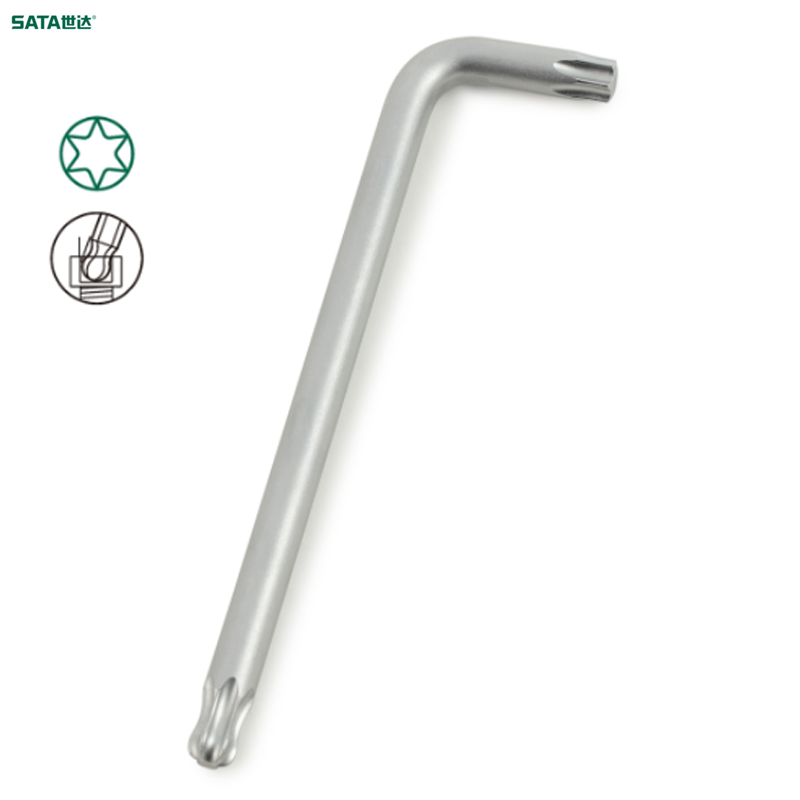 世达/sata 加长球头花形扳手T15 84605