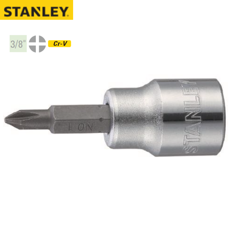 STANLEY/史丹利 10MM系列十字旋具套筒4PT 86-178-1-22