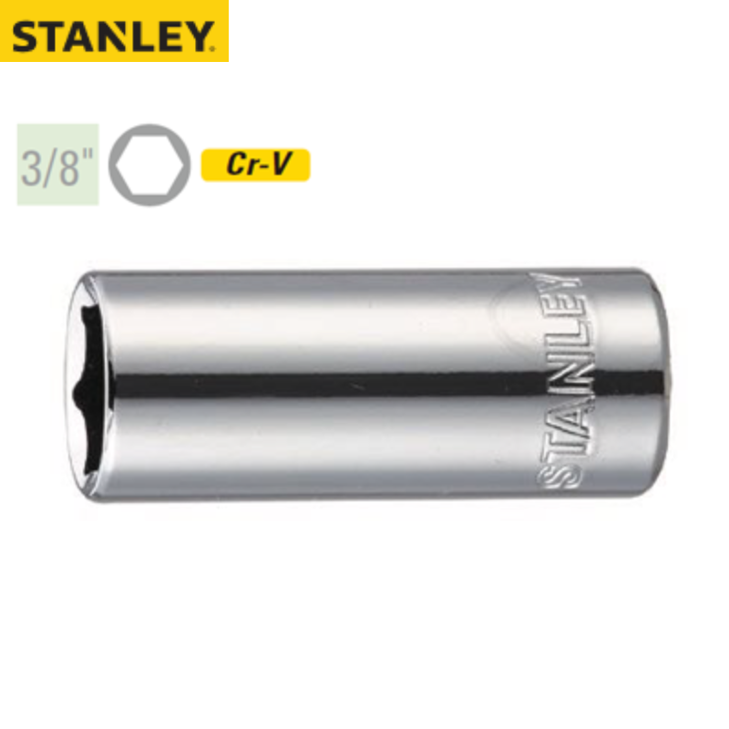 STANLEY/史丹利 10MM系列公制6角长套筒17mm 86-328-1-22