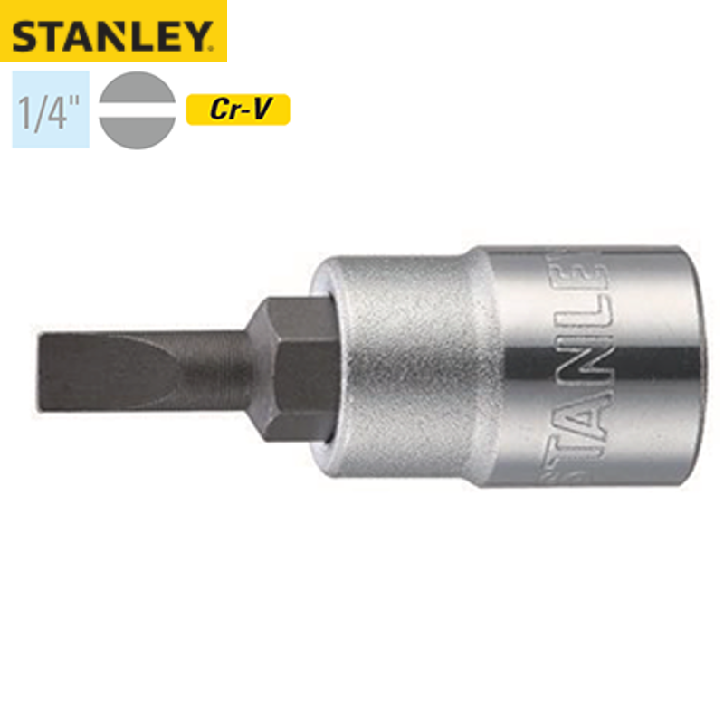 STANLEY/史丹利 6.3MM系列一字旋具套筒5.5mm 86-743-1-22