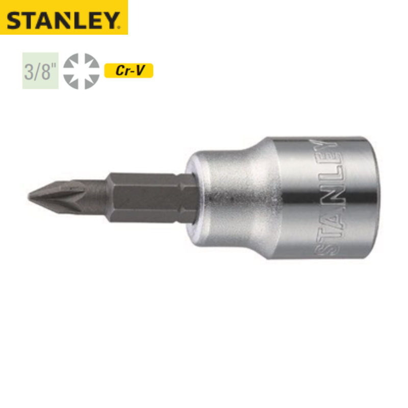 STANLEY/史丹利 10MM系列米字旋具套筒#1 89-171-1-22