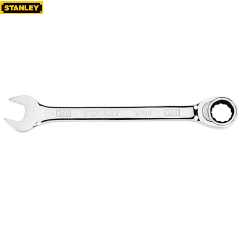 STANLEY/史丹利 公制精抛光棘开两用快扳13mm 89-913-1-22