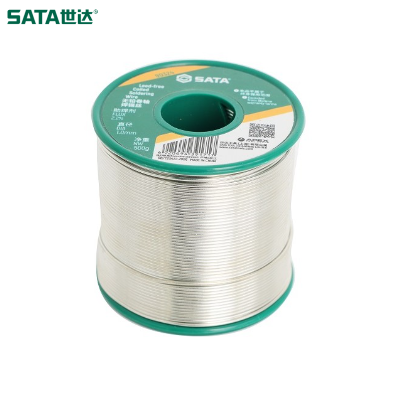 SATA/世达 无铅卷轴焊锡丝1.0MM/500g 90324