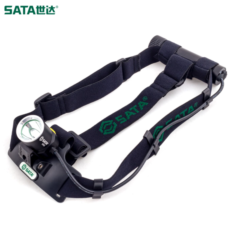 SATA/世达 轻便型铝合金专业头灯140LM 90903