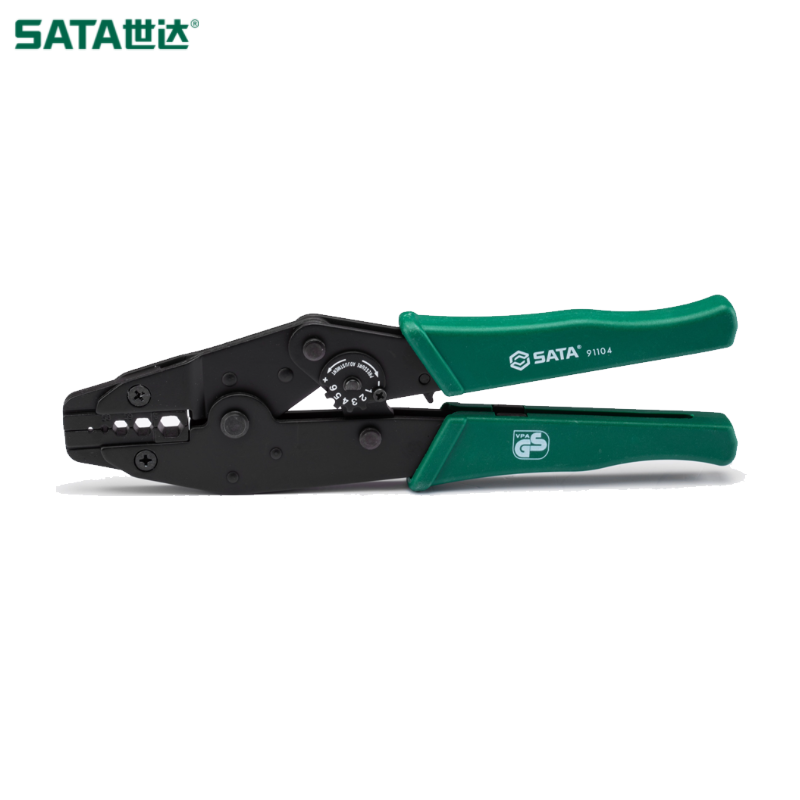 SATA/世达 强力电脑端子压著钳9" 91104