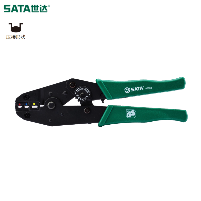 SATA/世达 强力绝缘端子压著钳9" 91105