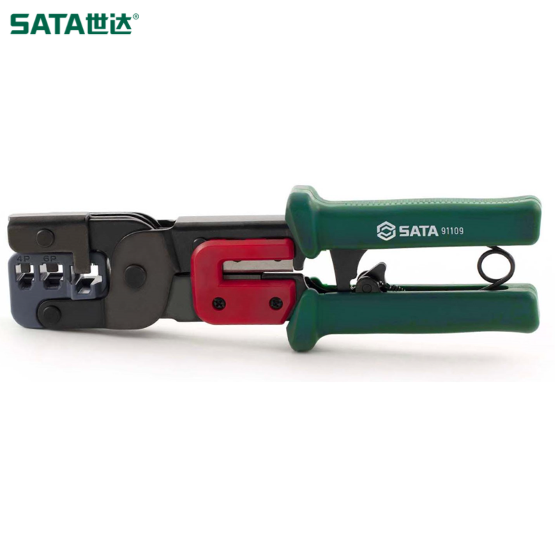 SATA/世达 网络接头压著钳9" 91109