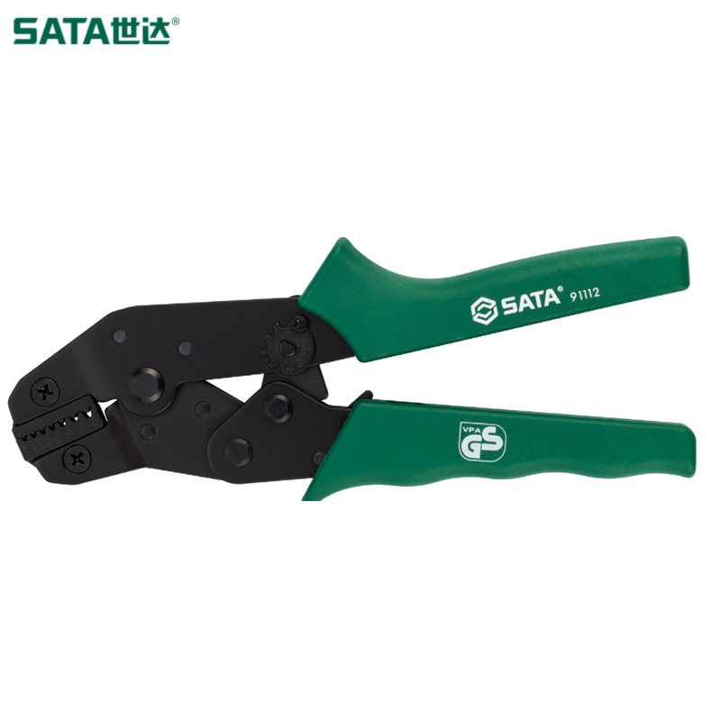 SATA/世达 精密欧式端子压接钳7.5"(0.14-2.5MM2) 91112