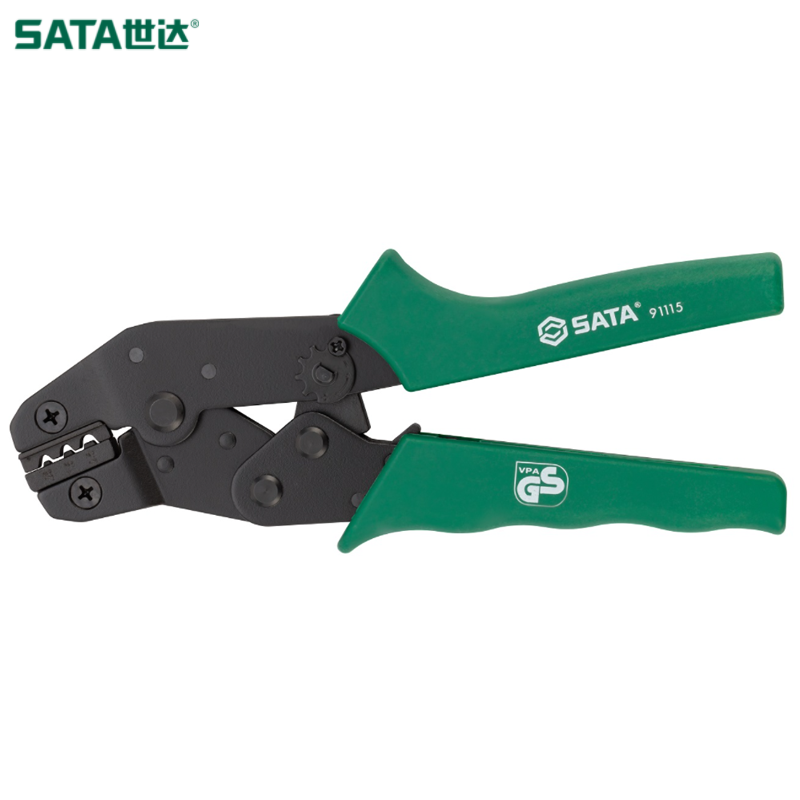 SATA/世达 精密裸端子压接钳7.5"(0.25-2.5MM2) 91115