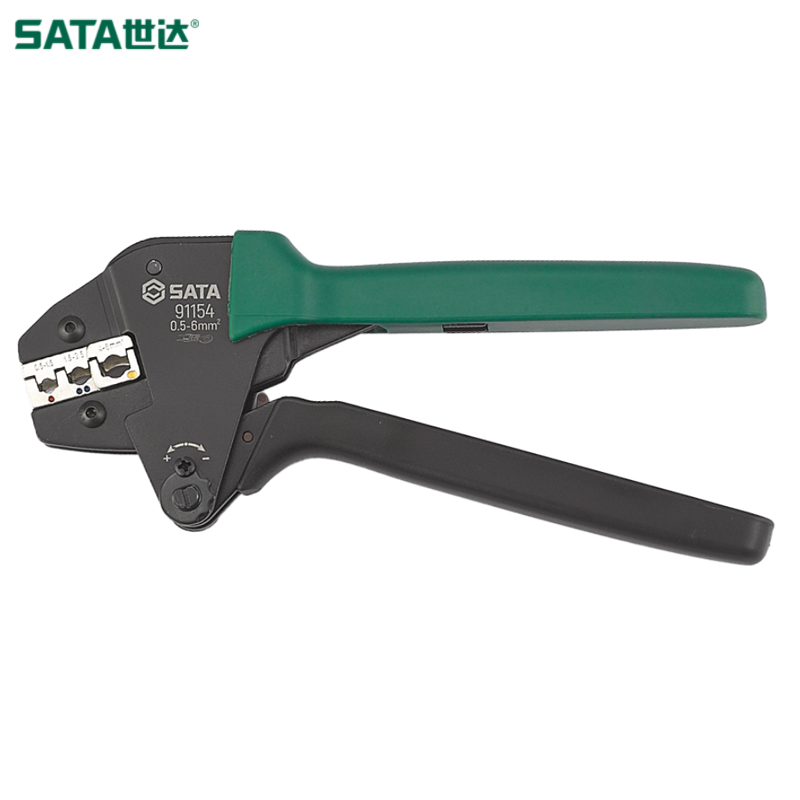 SATA/世达 省力型绝缘端子压接钳0.5-6MM² 91154