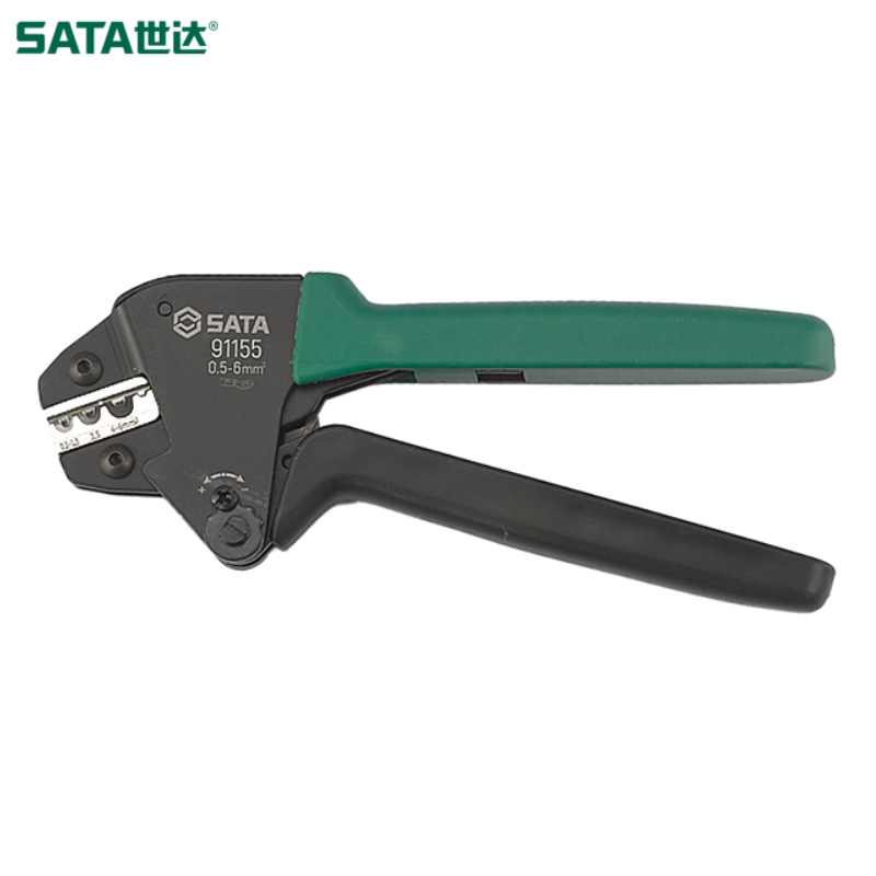 SATA/世达 省力型裸端子压接钳0.5-6MM² 91155