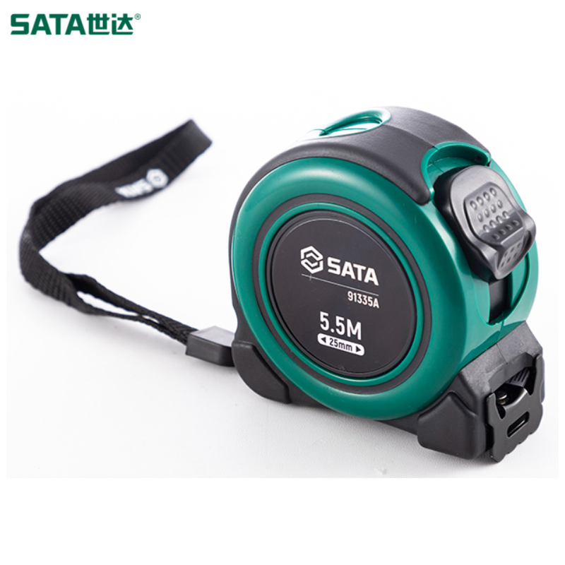 SATA/世达 凯锋系列橡塑型钢卷尺5.5Mx25MM 91335A