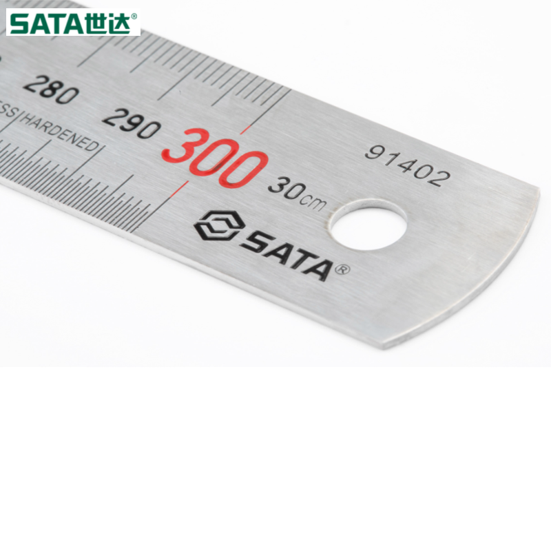 SATA/世达 钢直尺300MM 91402